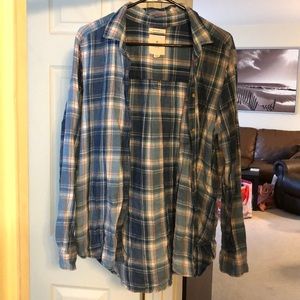 LARGE American Eagle Flannel Boyfriend Fit